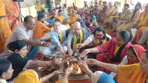 गोविन्द देवजी मंदिर में सम्पन्न हुआ पितृ तृप्ति महायज्ञ